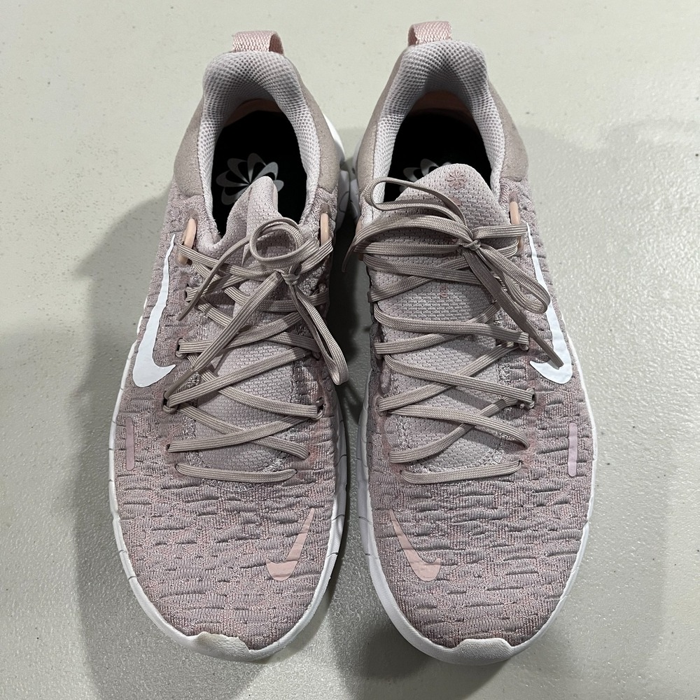Nike Free Run 5.0 Shoes Women's 7 Platinum Violet Road Running Athletic Sneakers - Picture 4 of 10